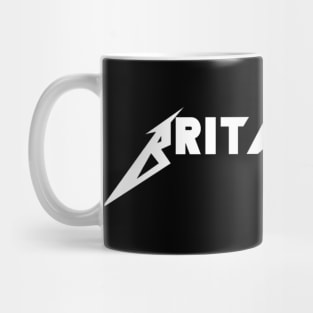 Britannica Metal (white text) Mug